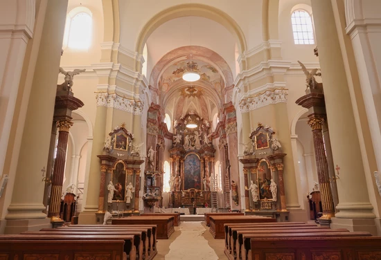 Kostel Nanebevzetí Panny Marie, po obnově