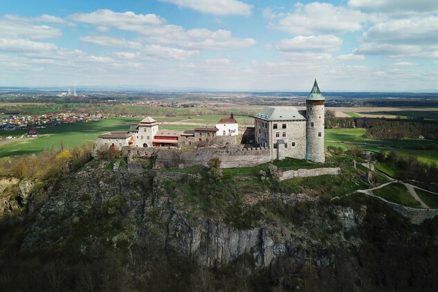 Kunětická hora –⁠ exteriér