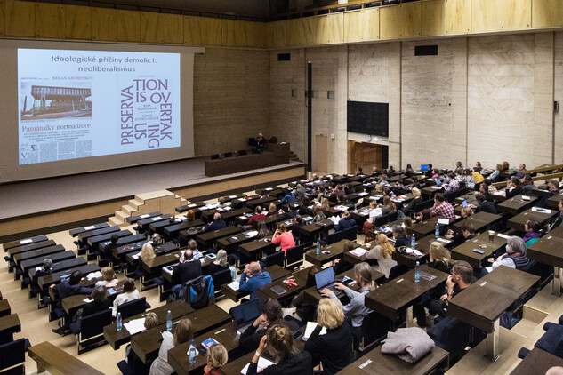 Konference Architektura 60. a 70. let 20.století a památková péče v Nové budově Národního muzea