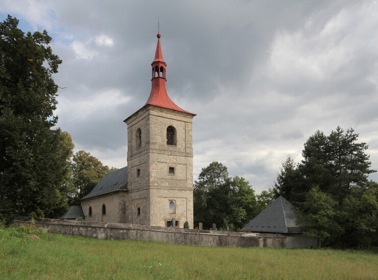 Letařovice, kostel sv. Jakuba Většího, 2011 | © NPÚ, ÚOP v Liberci, foto Michael Čtveráček