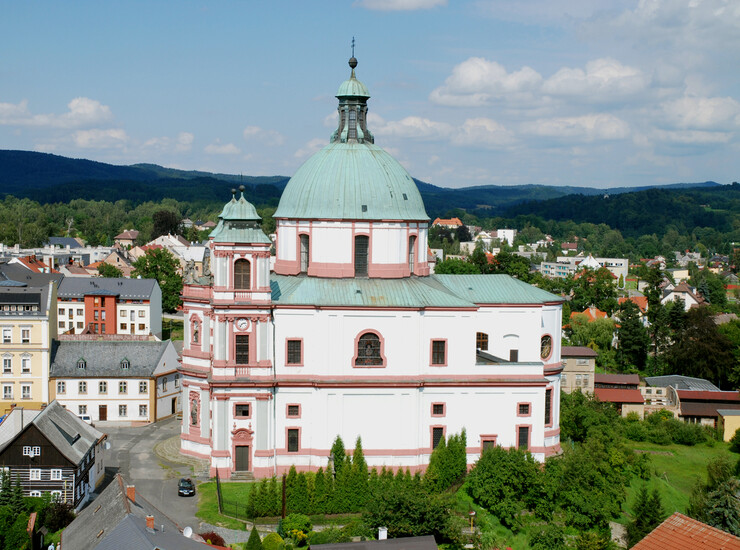 Jablonné v Podještědí, bazilika svatého Vavřince a svaté Zdislavy | © NPÚ, ÚOP v Liberci, foto Michael Čtveráček