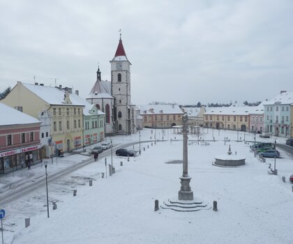 Horažďovice, Mírové náměstí. Foto: Radka Kočí, Městský úřad Horažďovice